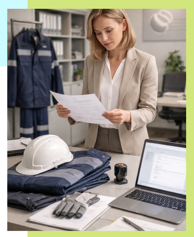 Сертификация спецодежды в Северодвинске от 7085 р. | Алешин-Свр