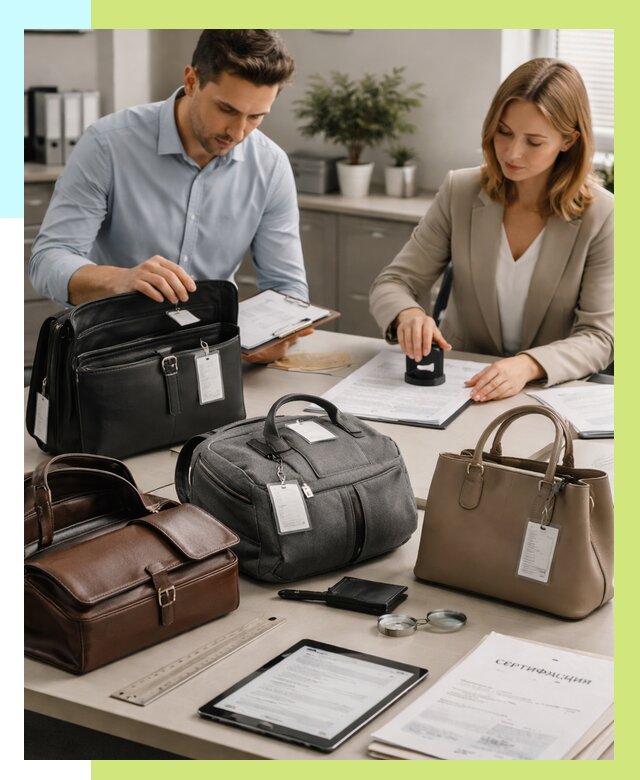 Сертификация сумок в Северодвинске от 7591 руб. | Алешин-Свр