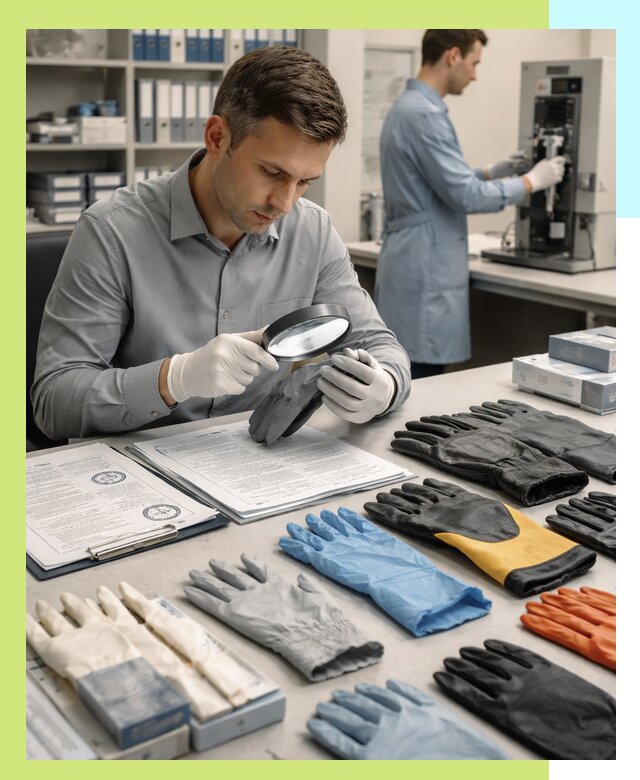 Сертификация перчаток и средств защиты продукции в Северодвинске