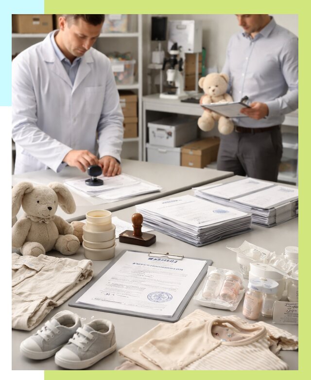 Сертификация детских товаров в Северодвинске от 15182 р. | Алешин-Свр