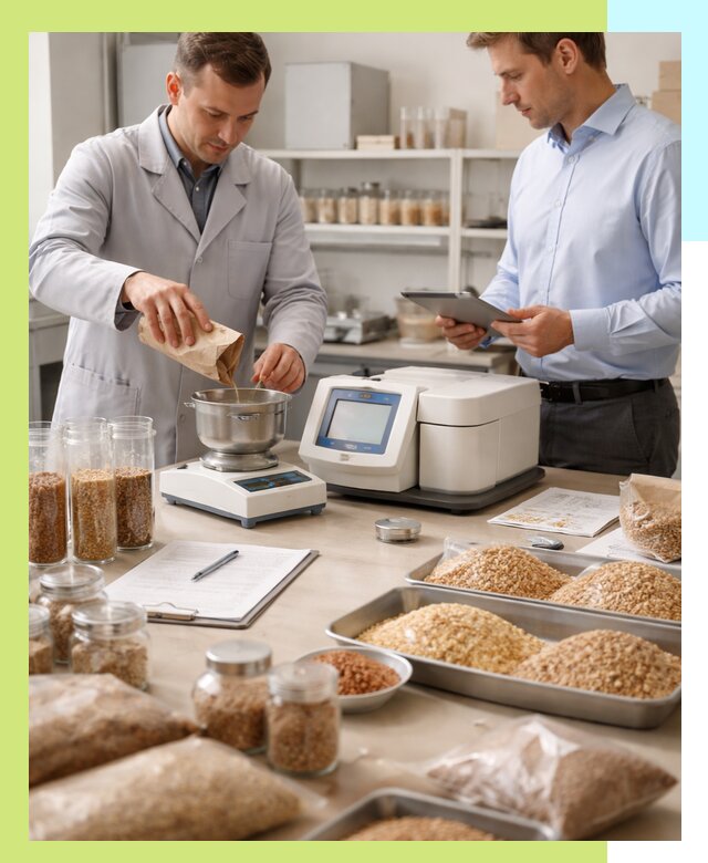 Сертификация зерна и зерновой продукции в Северодвинске для экспорта