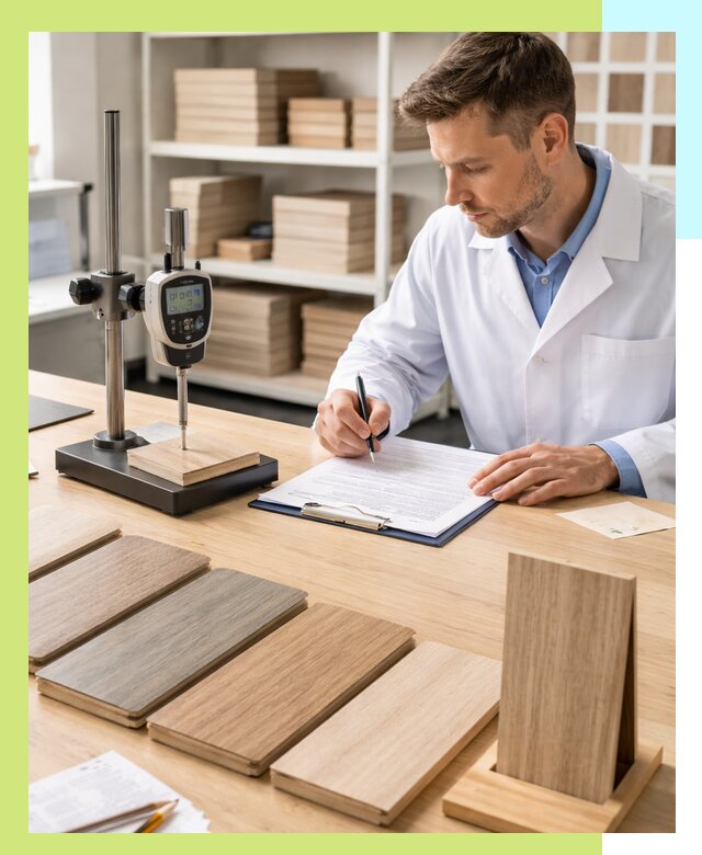 Сертификация ламината с испытаниями и оформлением документов в Северодвинске