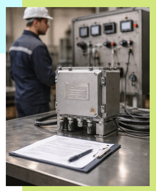 Сертификация взрывозащищенного оборудования в Северодвинске от 35424 р. | Алешин-Свр