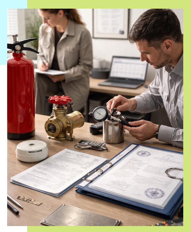 Сертификация пожарного оборудования в Северодвинске от 15182 р.|Алешин-Свр