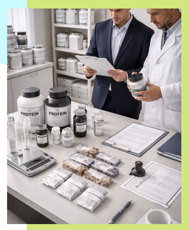 Сертификация спортивного питания в Северодвинске от 15182 р., Алешин-Свр