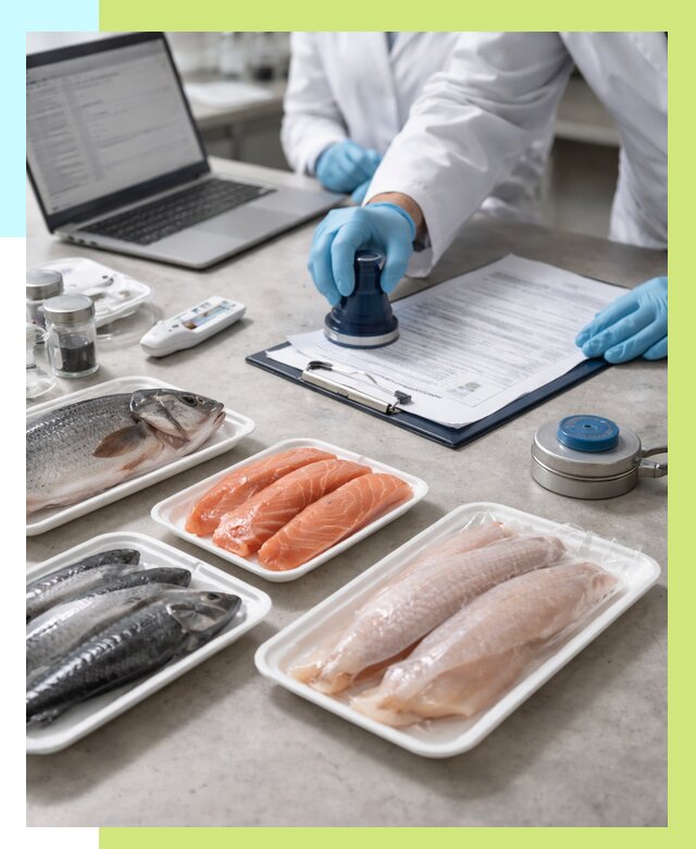 Сертификация рыбы и сертификат в Северодвинске от 15182 р. | Алешин-Свр