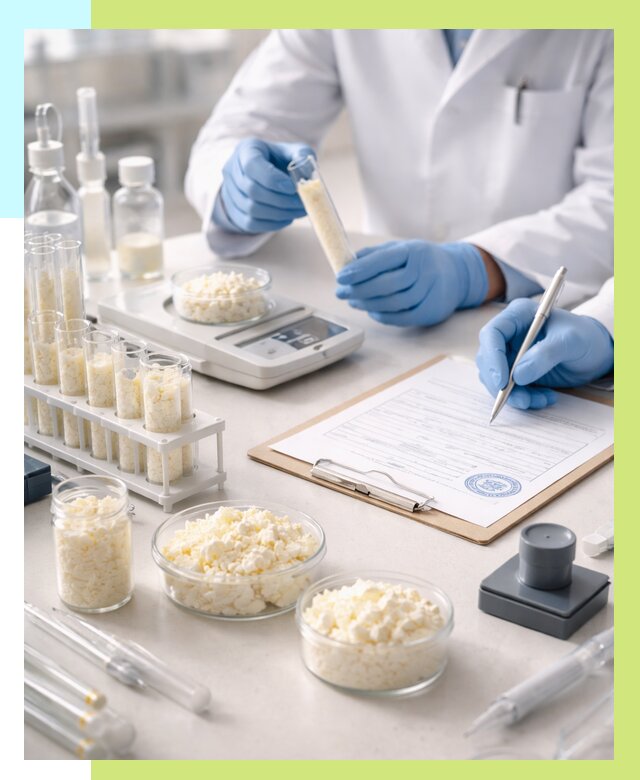 Сертификация творога в Северодвинске от 12145 р. под ключ | Алешин-Свр