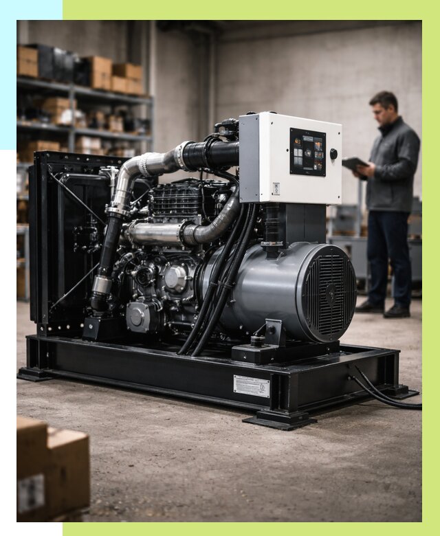 Сертификация дизель генераторов в Северодвинске от 15182 р. | Алешин-Свр