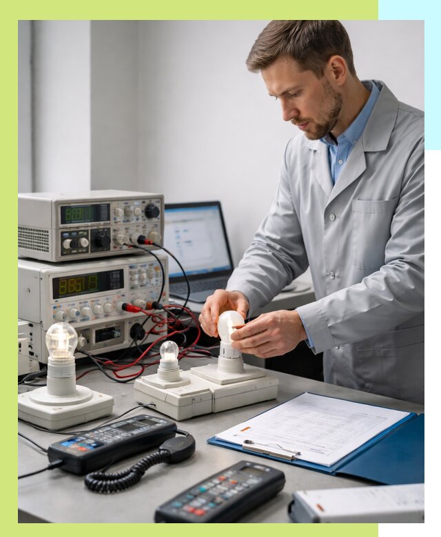 Сертификация ламп и светильников в Северодвинске по нормативам