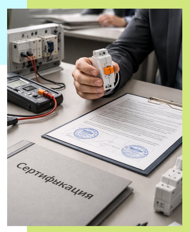 Сертификация выключателей под ключ в Северодвинске от 15182 р. | Алешин-Свр