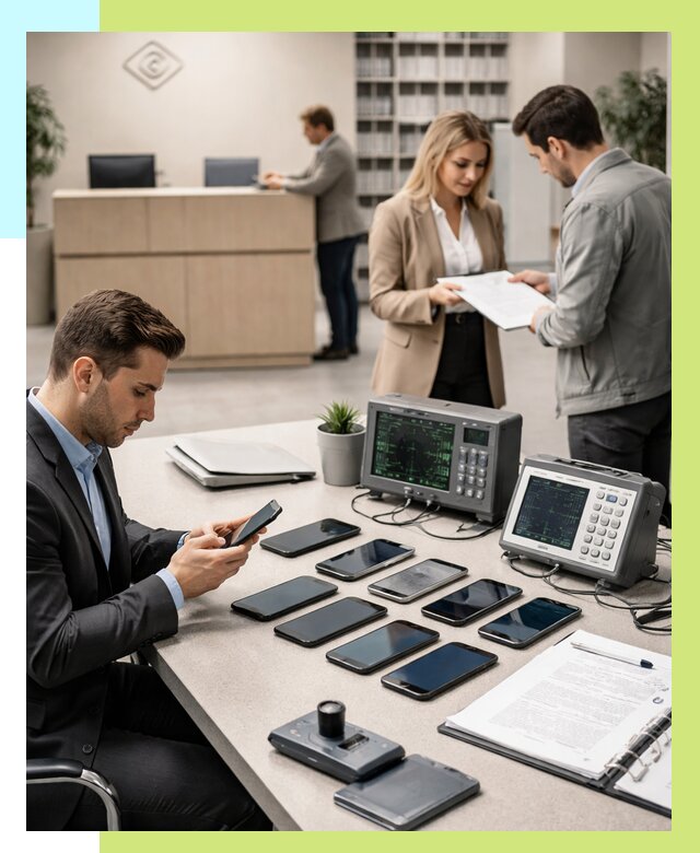 Сертификация телефонов в Северодвинске от 25303 р. под ключ | Алешин-Свр