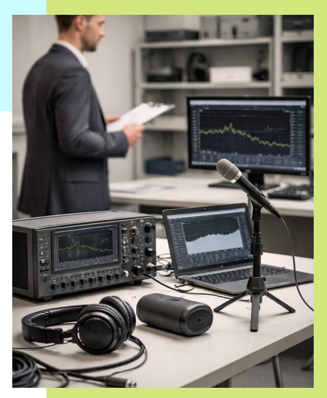 Сертификация аудиотехники в Северодвинске от 15182 р., Алешин-Свр