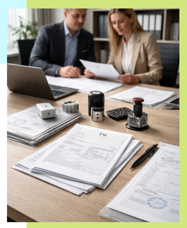 Регистрация ТУ на продукцию в Северодвинске от 15182 р. - Алешин-Свр