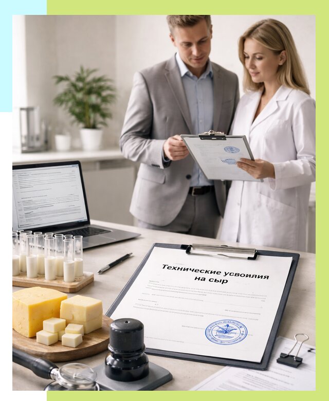 ТУ на сыры в Северодвинске срочно от 12145 р. — оформление | Алешин-Свр