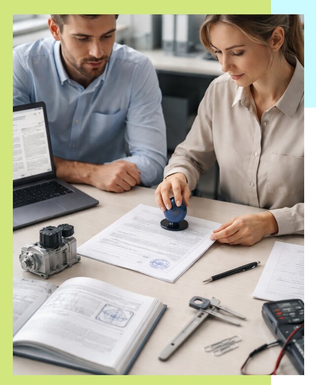 Выдача паспорта изделия и техническая экспертиза продукции в Северодвинске