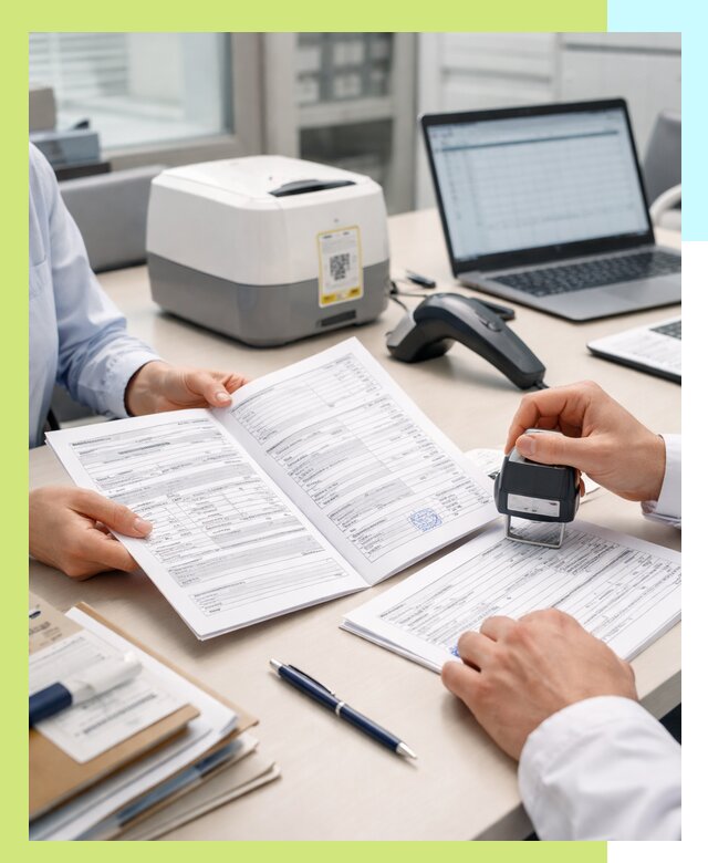 Оформление паспорта на товар и сопроводительных документов в Северодвинске