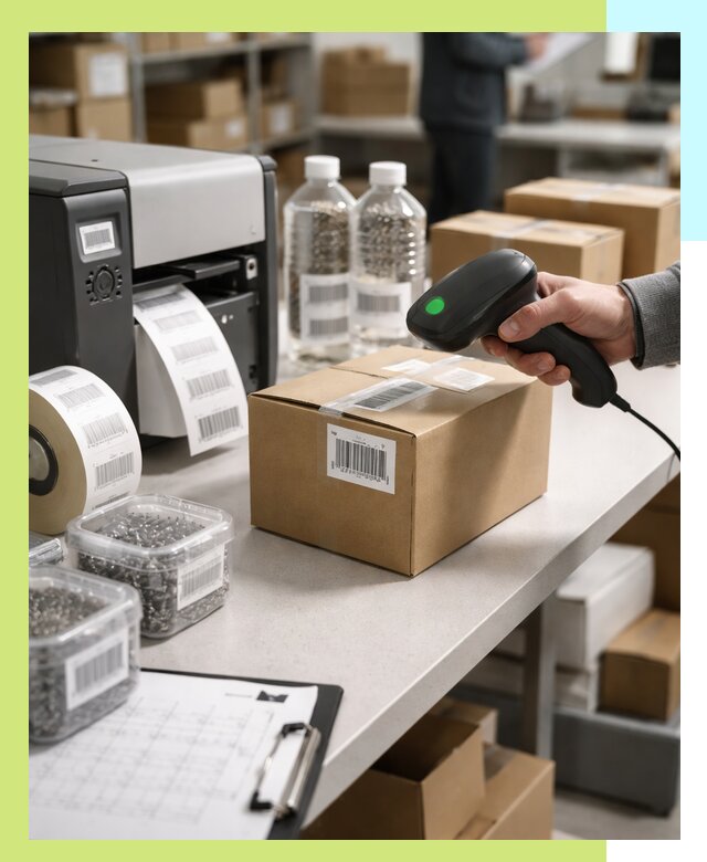 Штрихкодирование продукции и маркировка для продажи в Северодвинске