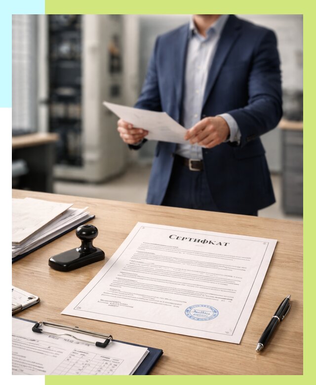 Сертификат на оборудование в Северодвинске от 15182 р. | Алешин-Свр