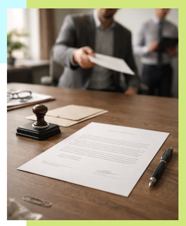 Отказное письмо по сертификации в Северодвинске от 3542 р. | Алешин-Свр