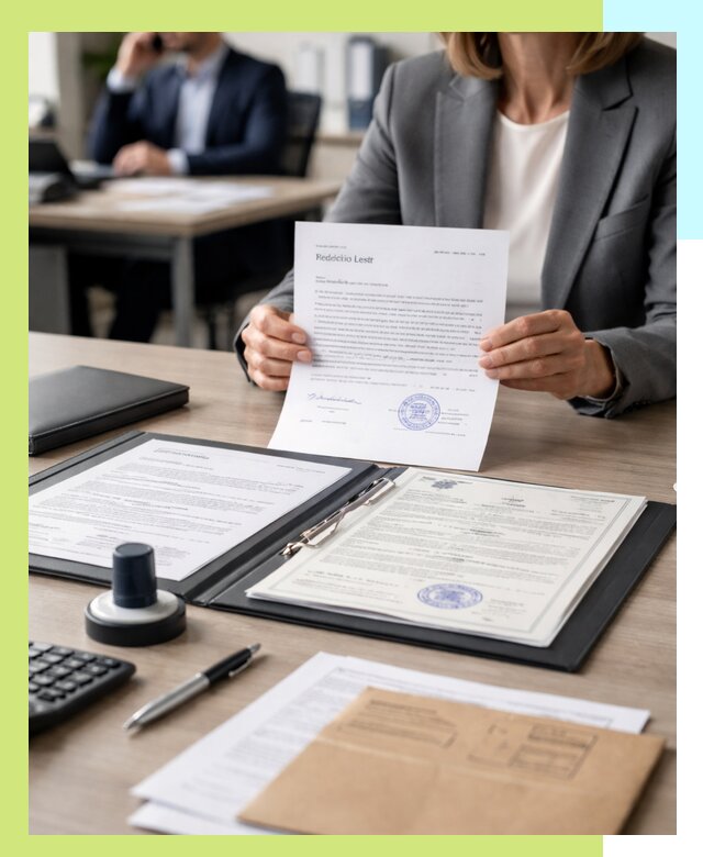 Оформление отказного письма для таможни в Северодвинске с сопровождением