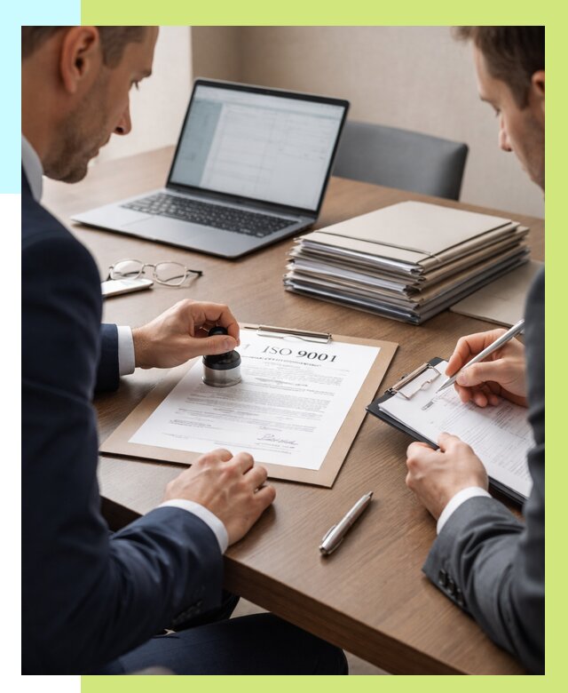 Сертификат ISO 9001 в Северодвинске купить от 80968 р. | Алешин-Свр