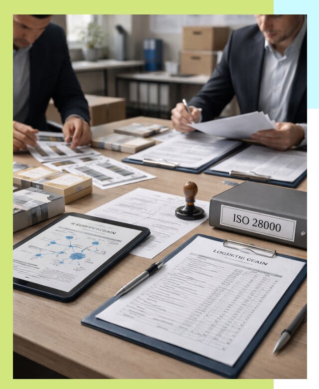 Получение сертификата ISO 28000 по безопасности цепи поставок в Северодвинске