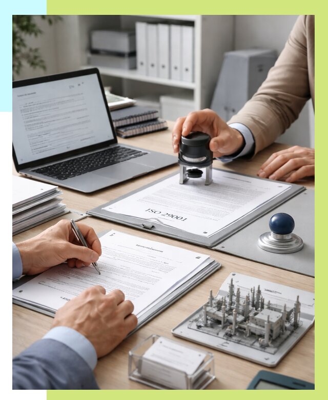 Сертификат ISO 29001 в Северодвинске под ключ от 75908 р. | Алешин-Свр