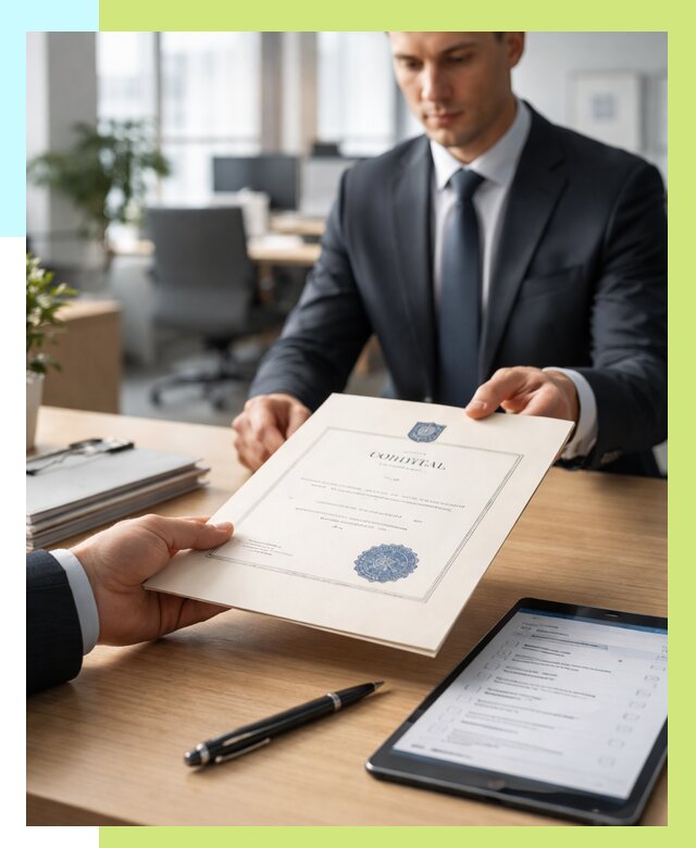 Сертификат ISO 30301 в Северодвинске от 35424 р. | Алешин-Свр - под ключ