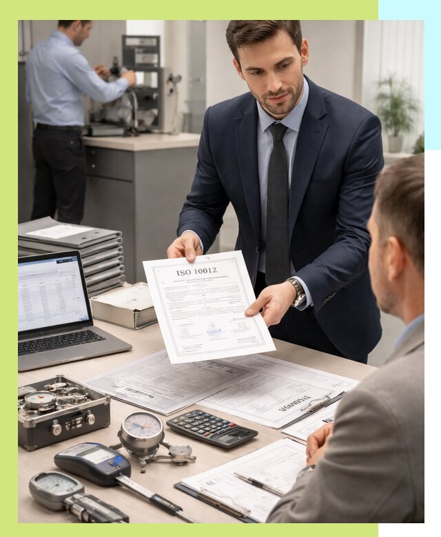 Выдача сертификата ISO 10012 по требованиям метрологии в Северодвинске