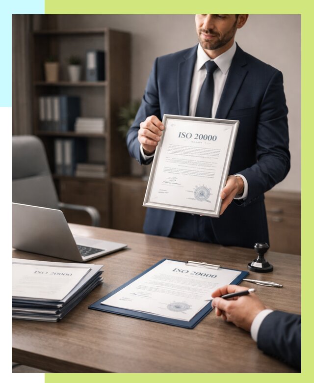 Сертификат ISO 20000 в Северодвинске под ключ от 121452 р., Алешин-Свр