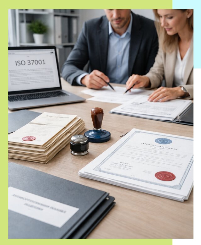 Получение сертификата ISO 37001 по системе борьбы с коррупцией в Северодвинске