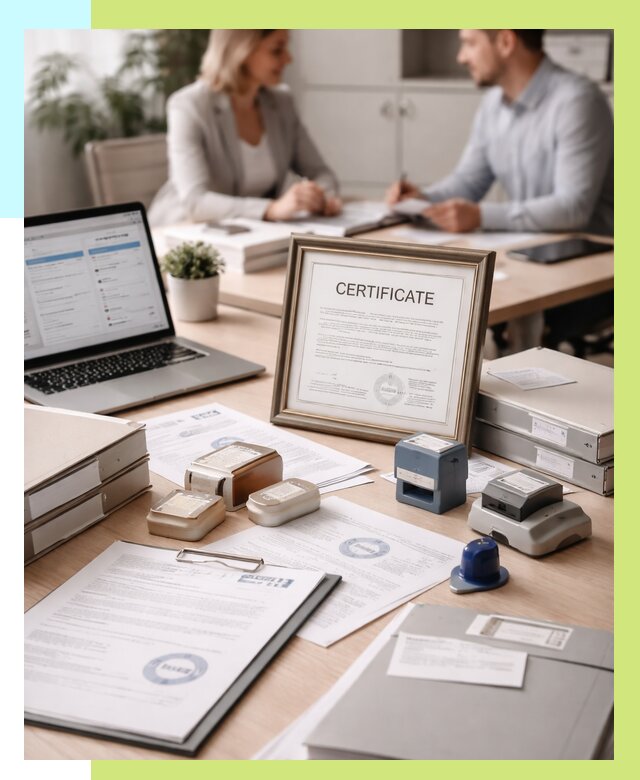 Сертификация компании в Северодвинске от 45545 р. | Алешин-Свр — заказ